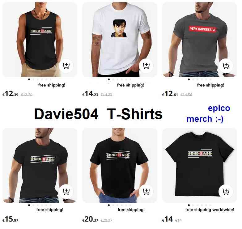 davie504 merch thirt shop - free shipping world wide